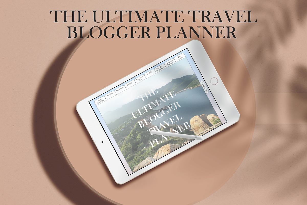 Ultimate Travel Blogger Planner in Instagram Templates - product preview 8