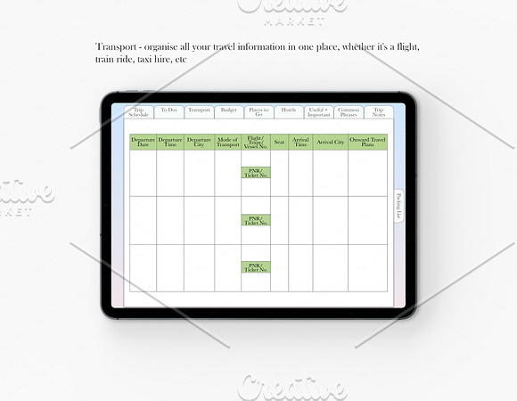 Ultimate Travel Blogger Planner in Instagram Templates - product preview 4