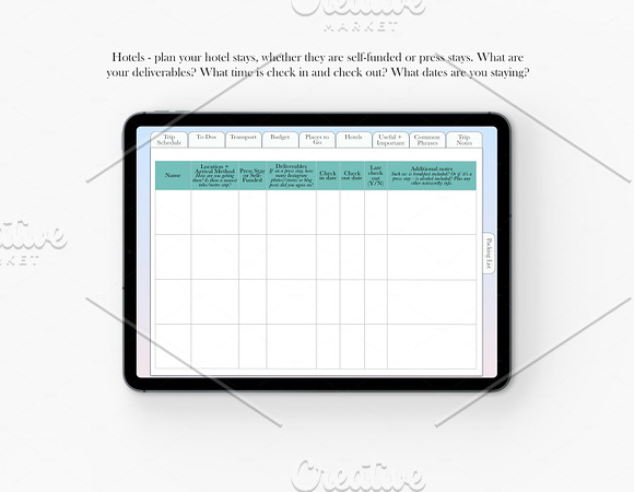 Ultimate Travel Blogger Planner in Instagram Templates - product preview 6