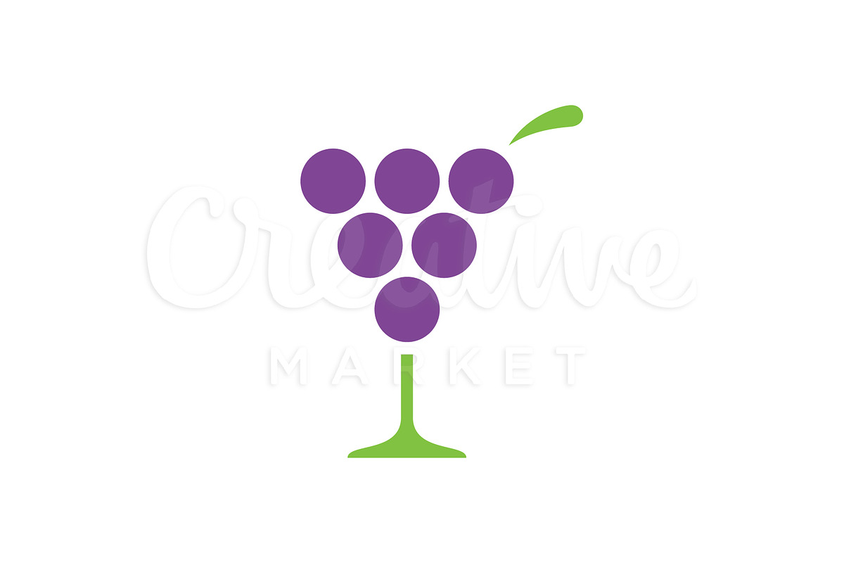 Grape Logo in Logo Templates - product preview 8