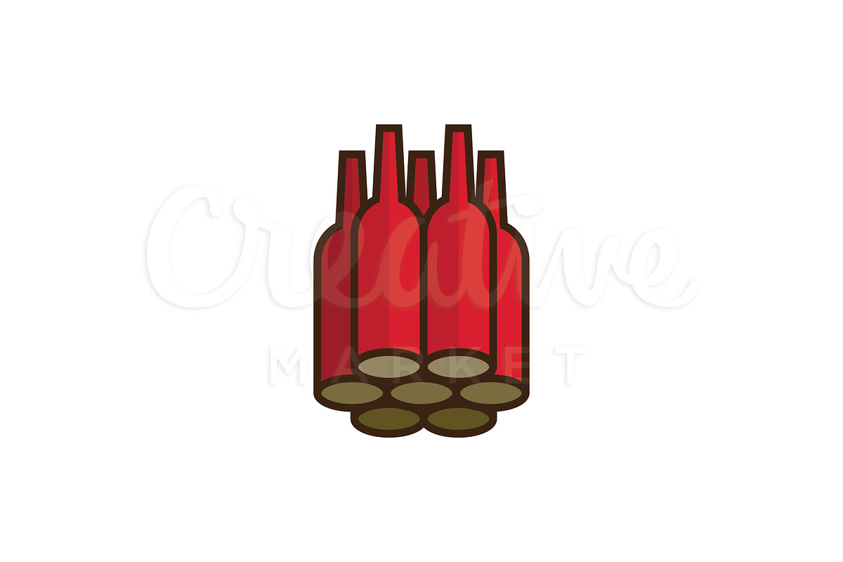 Wine Bottle Logo in Logo Templates - product preview 8