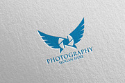Fly Wing Camera Photography Logo 93