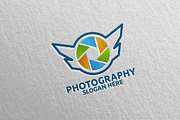 Fly Wing Camera Photography Logo 94