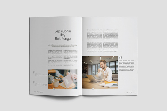 Simple Magazine in Magazine Templates - product preview 10