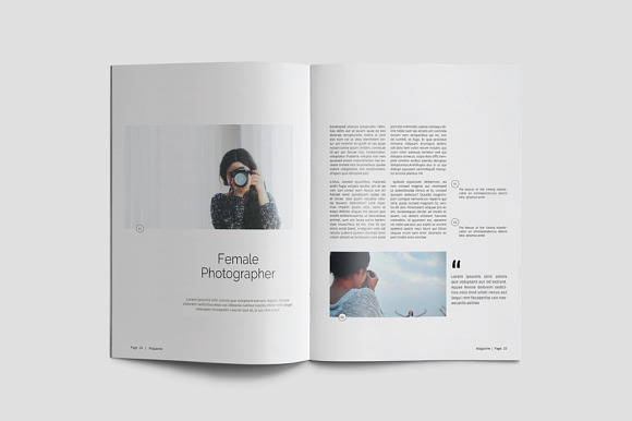 Simple Magazine in Magazine Templates - product preview 13