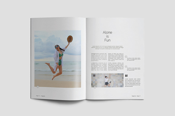Simple Magazine in Magazine Templates - product preview 14