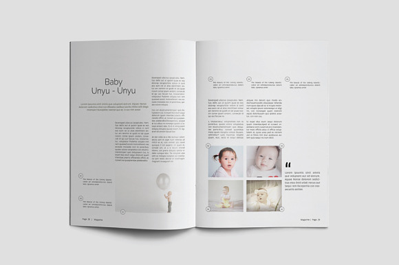 Simple Magazine in Magazine Templates - product preview 15