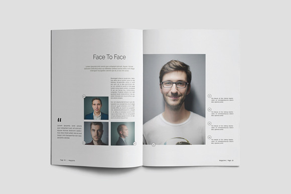 Simple Magazine in Magazine Templates - product preview 18