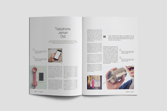 Simple Magazine in Magazine Templates - product preview 19