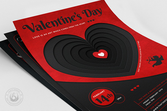 Valentines Day Flyer Bundle V4 in Flyer Templates - product preview 7