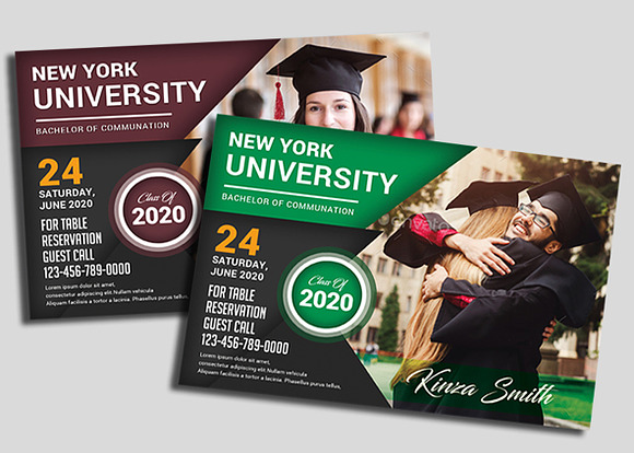 Graduation Invitation in Card Templates - product preview 1