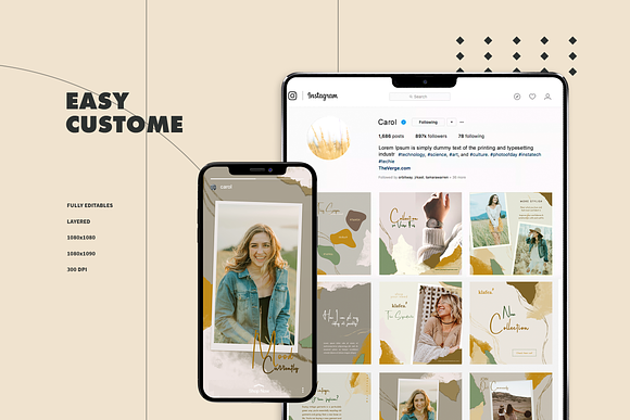 Instagram Template V.2 in Instagram Templates - product preview 1