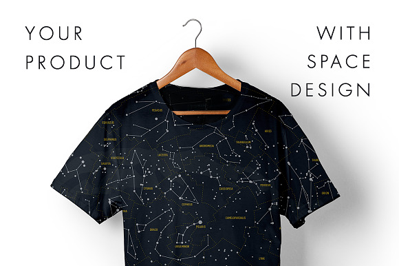 Night Sky with Constellations in Illustrations - product preview 2