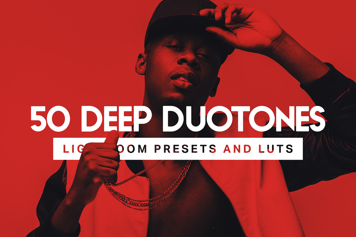 50 Deep Duotone Lightroom Presets in Add-Ons - product preview 8