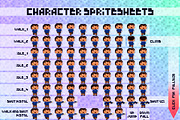 Pixel Character Spritesheets