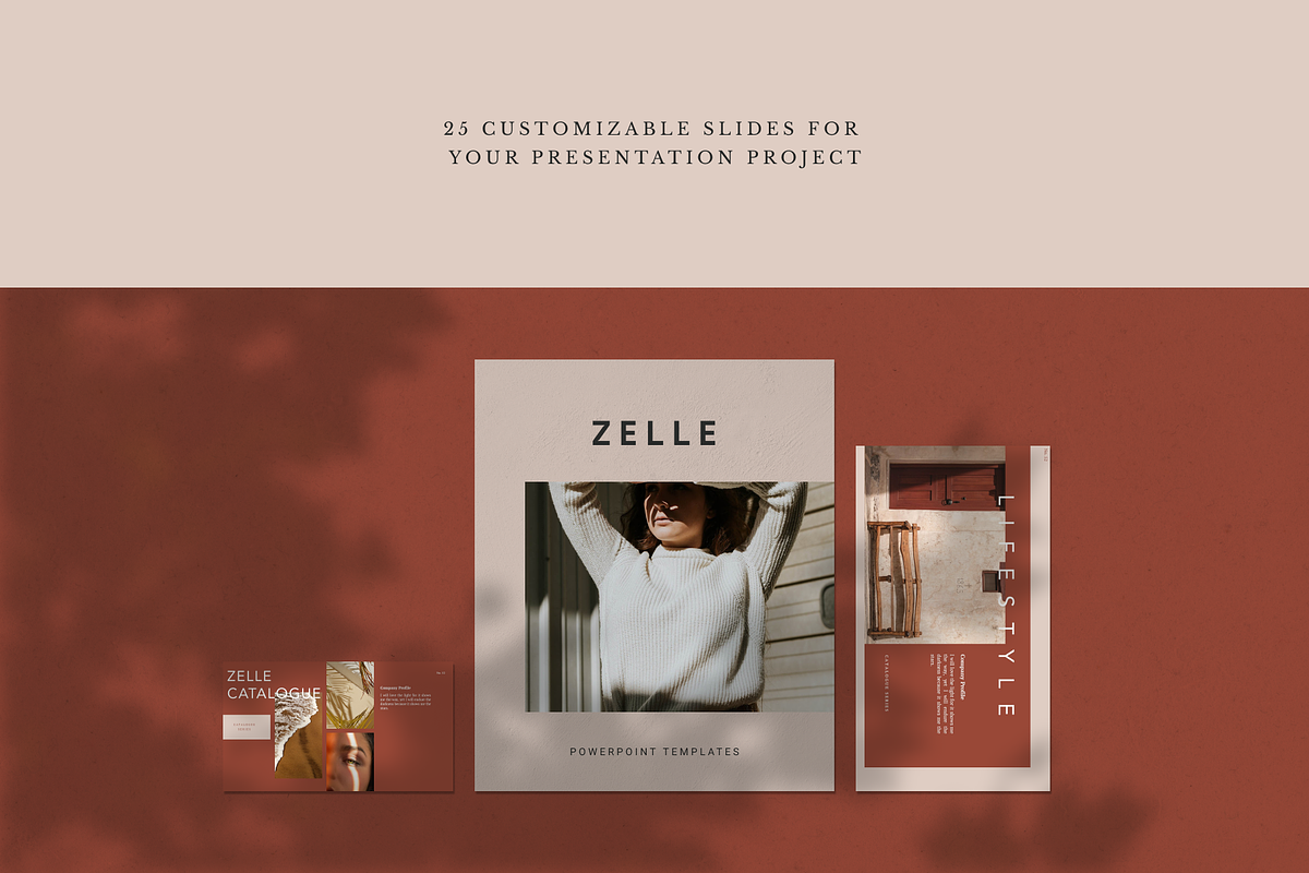 Zelle Creative PowerPoint Template in PowerPoint Templates - product preview 8