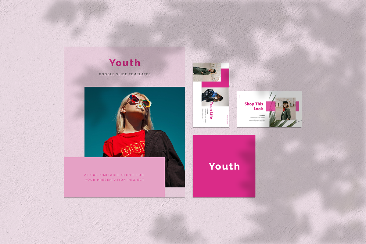 Youth Creative GoogleSlides Template in Presentation Templates - product preview 8