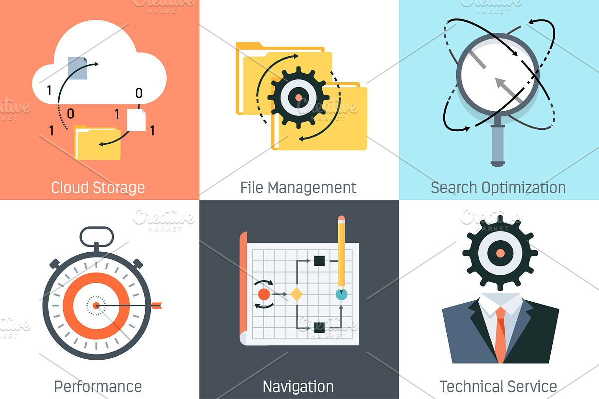 Data management icon in Graphics - product preview 8