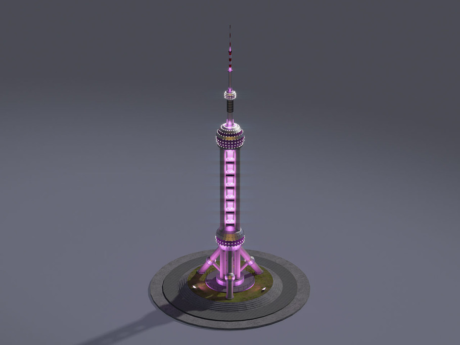 Shanghai Oriental Pearl Tower in Architecture - product preview 3