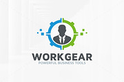 Work Gear Logo Template
