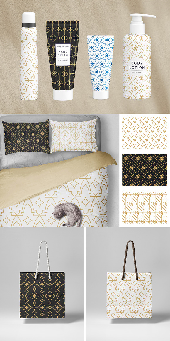 Moroccan Elegant Seamless Patterns in Patterns - product preview 3