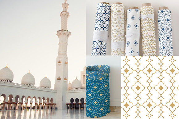 Moroccan Elegant Seamless Patterns in Patterns - product preview 4