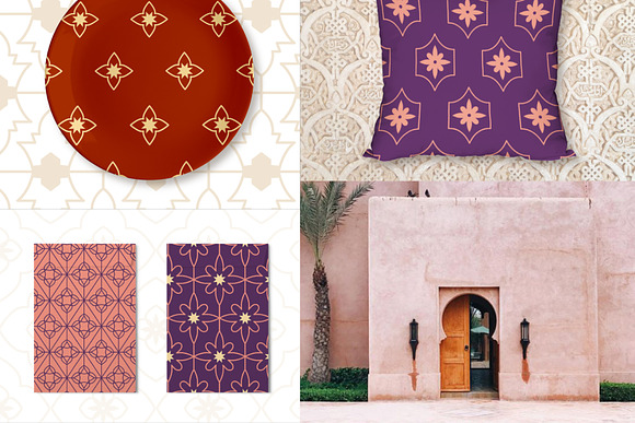 Moroccan Elegant Seamless Patterns in Patterns - product preview 5