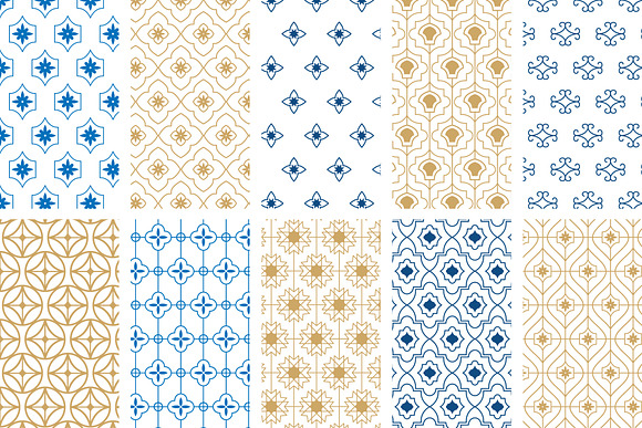 Moroccan Elegant Seamless Patterns in Patterns - product preview 9