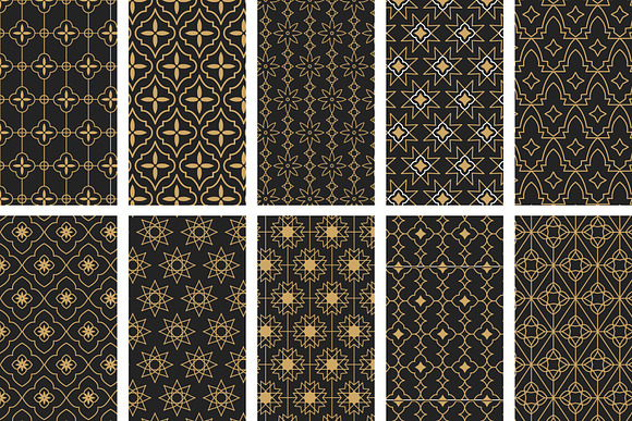 Moroccan Elegant Seamless Patterns in Patterns - product preview 13