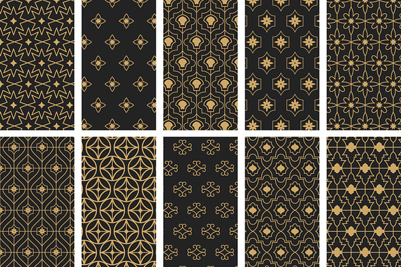 Moroccan Elegant Seamless Patterns in Patterns - product preview 14