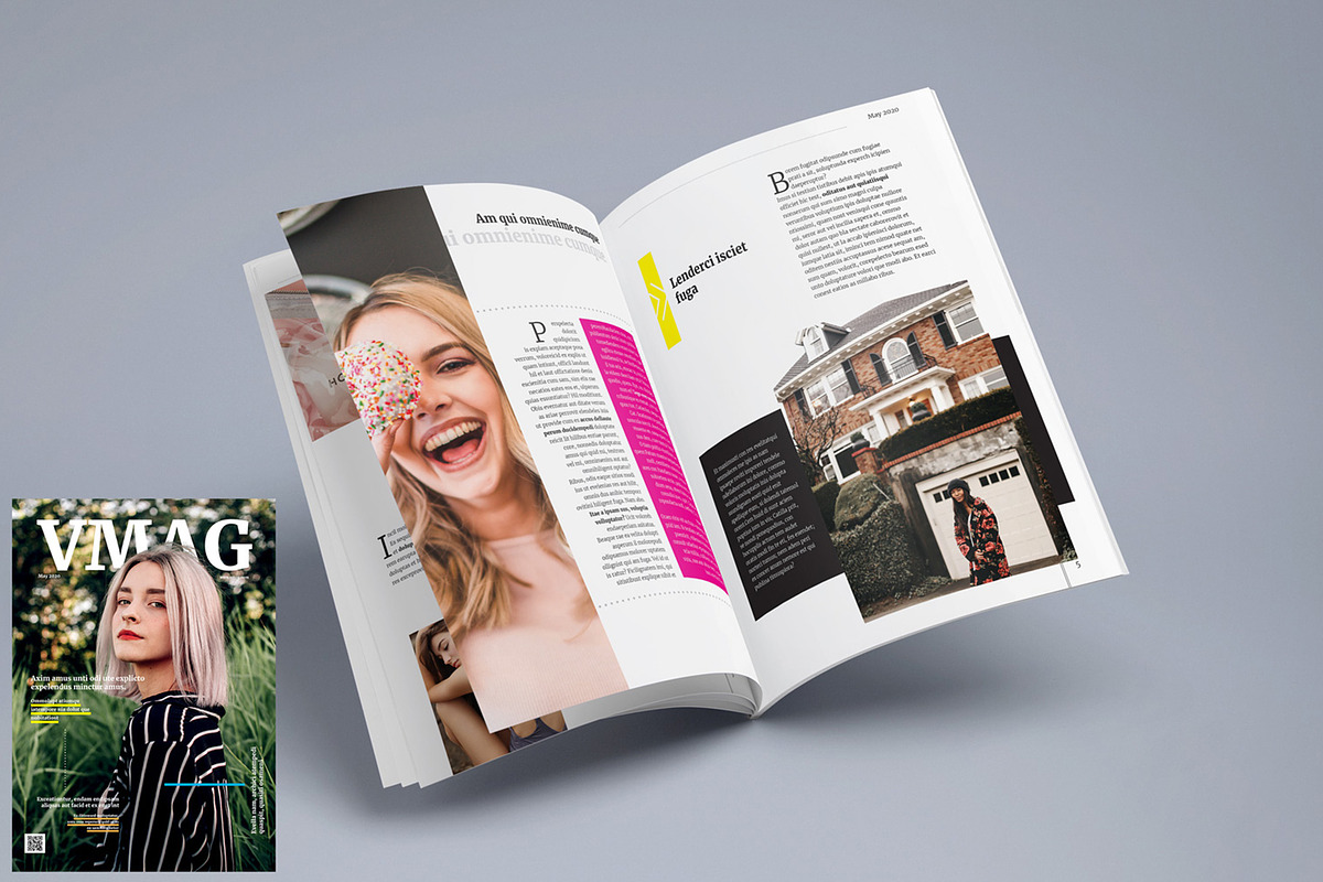 VMAG - Magazine Template in Magazine Templates - product preview 8