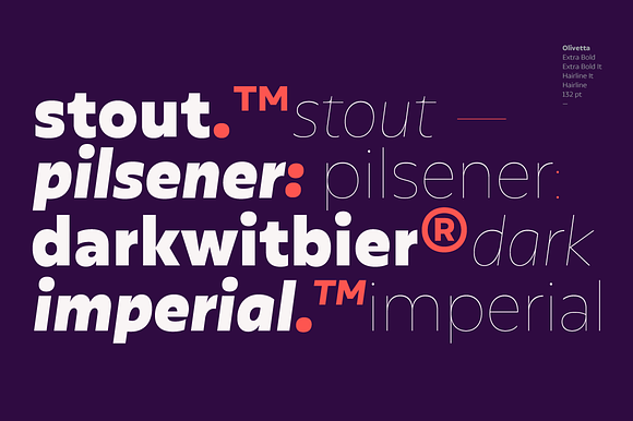 Olivetta - Intro Offer 70% off in Sans-Serif Fonts - product preview 5