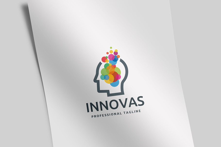 Innovation Human Logo in Logo Templates - product preview 8