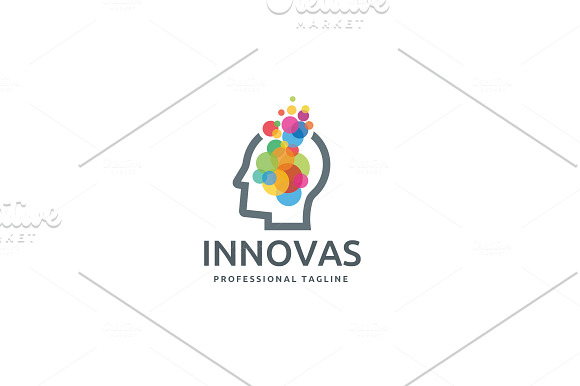 Innovation Human Logo in Logo Templates - product preview 2