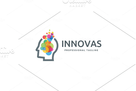 Innovation Human Logo in Logo Templates - product preview 3