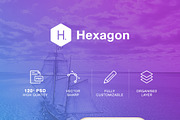 Hexagon Mobile UI Kit