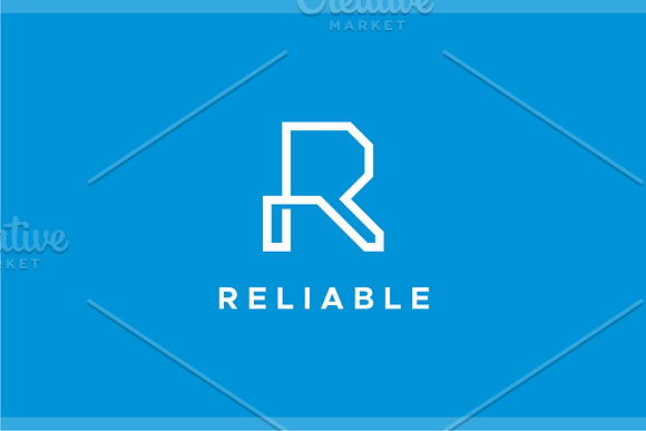 Initial R Logo in Logo Templates - product preview 1