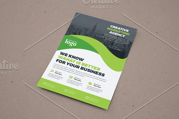 Flyer Template in Flyer Templates - product preview 5