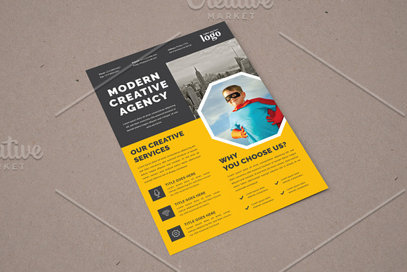 Flyer Template in Flyer Templates - product preview 6