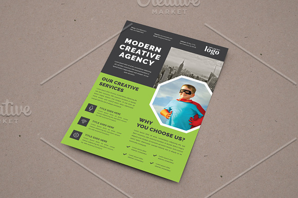 Flyer Template in Flyer Templates - product preview 7