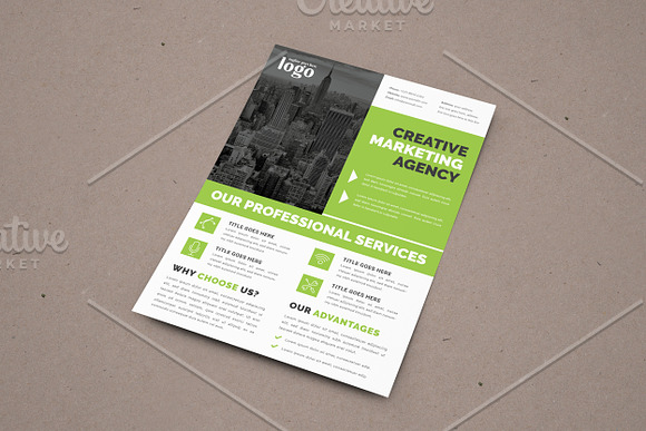 Flyer Template in Flyer Templates - product preview 1