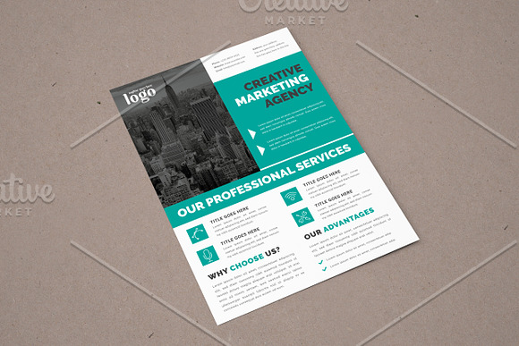 Flyer Template in Flyer Templates - product preview 5