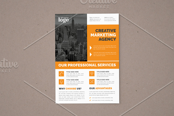Flyer Template in Flyer Templates - product preview 9