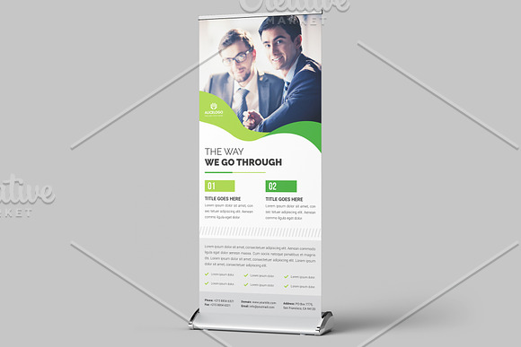 Rollup Banner in Flyer Templates - product preview 2