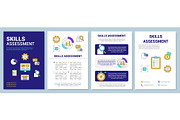 Skills assessment blue brochure