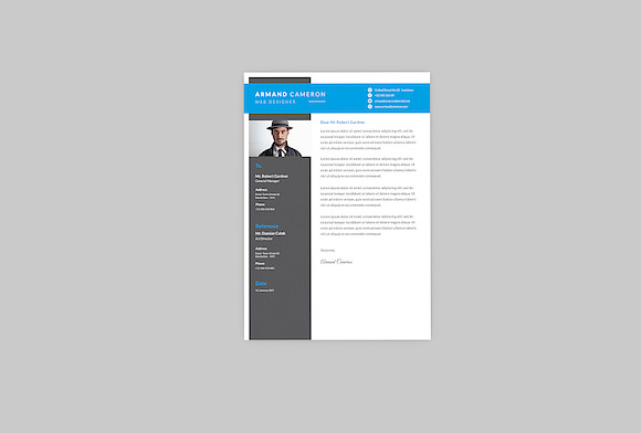 Armand Web Resume Designer in Resume Templates - product preview 1