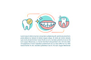 Oral health article page template