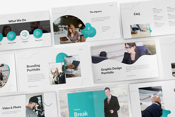 Creative Agency Keynote Template in Keynote Templates - product preview 4