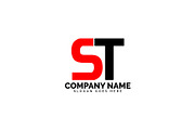 st letter logo