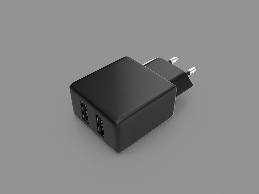 USB Travel Charger 2 Port in Electronics - product preview 1